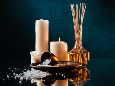 ritual con velas aromáticas fuengirola